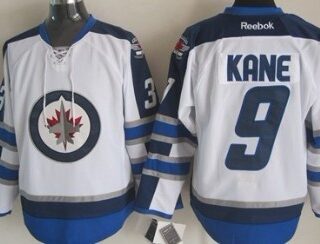 Youth Winnipeg Jets #9 Evander Kane White Jersey