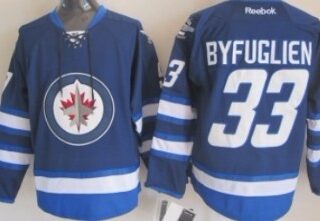 Youth Winnipeg Jets #33 Dustin Byfuglien Navy Blue Jersey