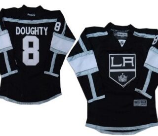 Youth Los Angeles Kings #8 Drew Doughty Black Jersey