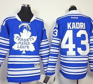 Youth Toronto Maple Leafs #43 Nazem Kadri 2014 Winter Classic Blue Jersey