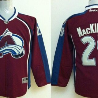 Colorado Avalanche #29 Nathan MacKinnon Red Youth Jersey