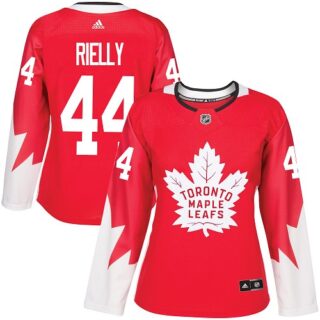 Women's Toronto Maple Leafs #44 Morgan Rielly Red Team Canada Authentic Stitched NHL Jersey