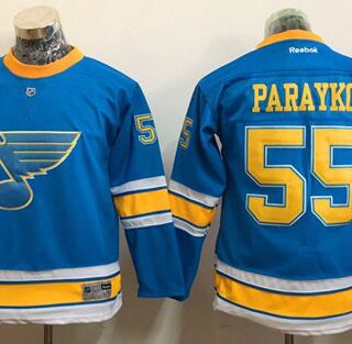 Youth St. Louis Blues #55 Colton Parayko Light Blue 2017 Winter Classic Stitched NHL Jersey