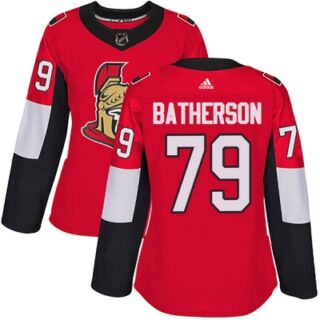 Women's Ottawa Senators #79 Drake Batherson Home Authentic Red Jersey