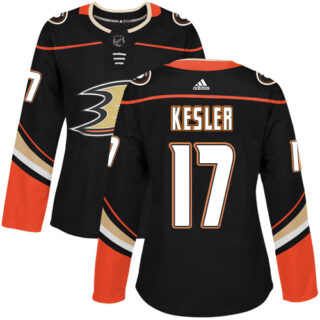 Women's Anaheim Ducks #17 Ryan Kesler Black Home Authentic Stitched NHL Jersey