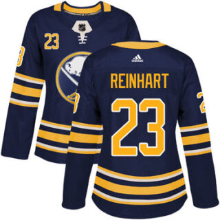 Women's Buffalo Sabres #23 Sam Reinhart Navy Blue Home Authentic Stitched NHL Jersey