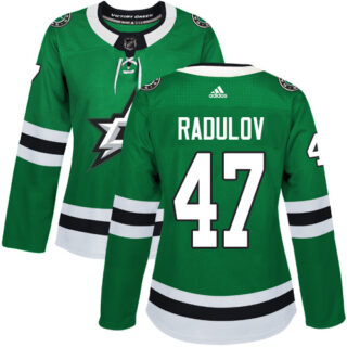 Women's Dallas Stars #47 Alexander Radulov Green Home Authentic Stitched NHL Jersey