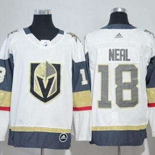 Women's Vegas Golden Knights #18 James Neal White Road Authentic Stitched NHL Jersey