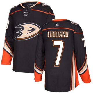 Youth Anaheim Ducks #7 Andrew Cogliano Black Home Authentic Stitched NHL Jersey