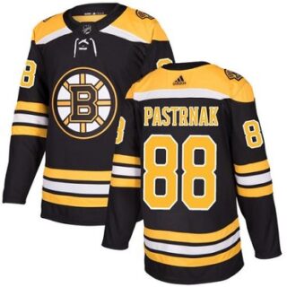 Youth Boston Bruins #88 David Pastrnak Black Home Authentic Youth Stitched NHL Jersey