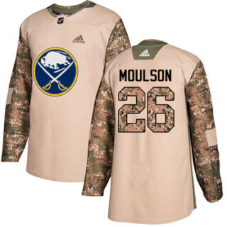 Youth Buffalo Sabres #26 Matt Moulson Camo Authentic 2017 Veterans Day Stitched NHL Jersey