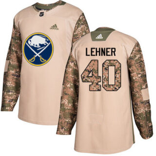 Youth Buffalo Sabres #40 Robin Lehner Camo Authentic 2017 Veterans Day Stitched NHL Jersey