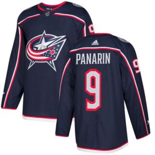 Youth Columbus Blue Jackets #9 Artemi Panarin Navy Blue Home Authentic Stitched NHL Jersey