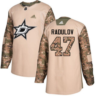 Youth Dallas Stars #47 Alexander Radulov Camo Authentic 2017 Veterans Day Stitched NHL Jersey
