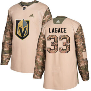 Youth Vegas Golden Knights #33 Maxime Lagace Camo Authentic 2017 Veterans Day Stitched NHL Jersey
