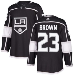 Youth Los Angeles Kings #23 Dustin Brown Black Home Authentic Stitched NHL Jersey