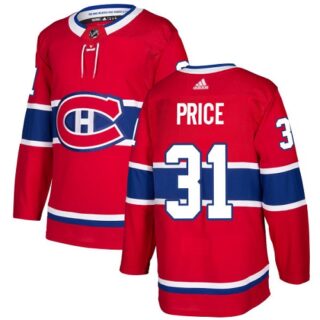 Youth Montreal Canadiens #31 Carey Price Red Home Authentic Stitched NHL Jersey