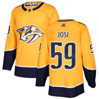 Youth Nashville Predators #59 Roman Josi Yellow Home Authentic Stitched NHL Jersey