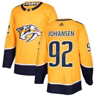 Youth Nashville Predators #92 Ryan Johansen Yellow Home Authentic Stitched NHL Jersey