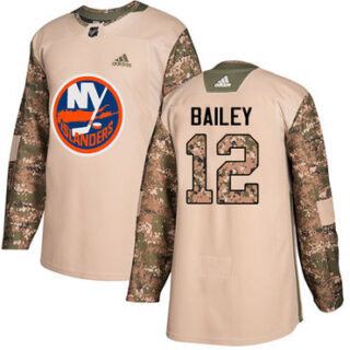 Youth New York Islanders #12 Josh Bailey Camo Authentic 2017 Veterans Day Stitched NHL Jersey