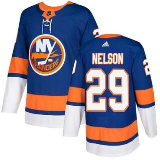 Youth New York Islanders #29 Brock Nelson Royal Blue Home Authentic Stitched NHL Jersey