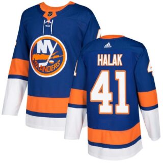 Youth New York Islanders #41 Jaroslav Halak Royal Blue Home Authentic Stitched NHL Jersey