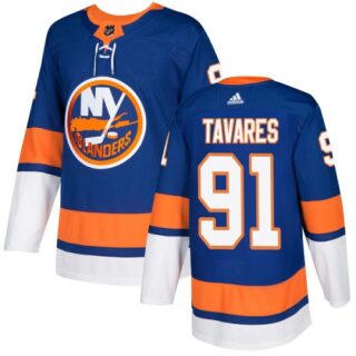 Youth New York Islanders #91 John Tavares Royal Blue Home Authentic Stitched NHL Jersey