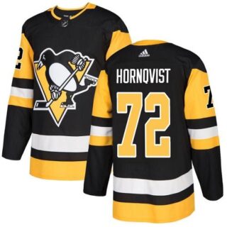 Youth Pittsburgh Penguins #72 Patric Hornqvist Black Home Authentic Stitched NHL Jersey