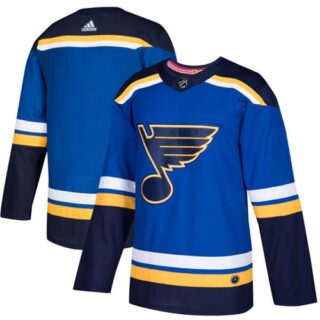 Youth St. Louis Blues Blank Blue Home Authentic Stitched NHL Jersey