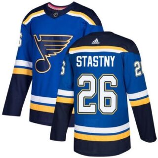 Youth St. Louis Blues #26 Paul Stastny Blue Home Authentic Stitched NHL Jersey