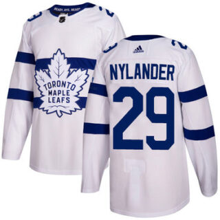 Youth Toronto Maple Leafs #29 William Nylander White Authentic 2018 Stadium Series Stitched NHL Jersey