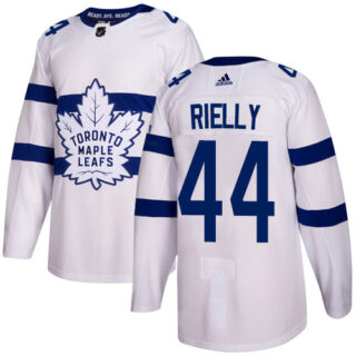 Youth Toronto Maple Leafs #44 Morgan Rielly White Authentic 2018 Stadium Series Stitched NHL Jersey