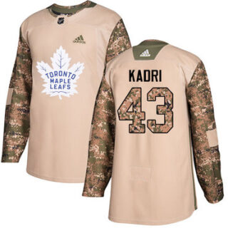 Youth Toronto Maple Leafs #43 Nazem Kadri Camo Authentic 2017 Veterans Day Stitched NHL Jersey