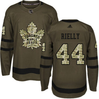 Youth Toronto Maple Leafs #44 Morgan Rielly Green Salute to Service Stitched NHL Jersey