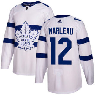 Youth Toronto Maple Leafs #12 Patrick Marleau White Authentic 2018 Stadium Series Stitched NHL Jersey