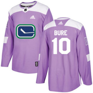 Youth Vancouver Canucks #10 Pavel Bure Purple Authentic Fights Cancer Stitched NHL Jersey