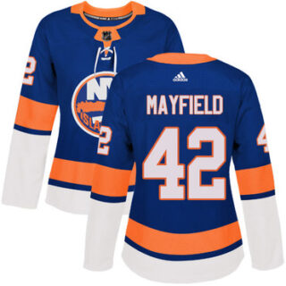 Women's New York Islanders #42 Scott Mayfield Royal Blue Home Authentic NHL Jersey