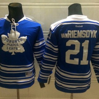 Youth Toronto Maple Leafs #21 James van Riemsdyk 2014 Winter Classic Blue Jersey