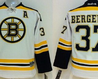 Youth Boston Bruins #37 Patrice Bergeron White Jersey