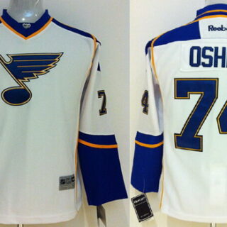 Youth St. Louis Blues #74 T.J. Oshie White Jersey