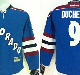 Colorado Avalanche #9 Matt Duchene Blue Third Youth Jersey