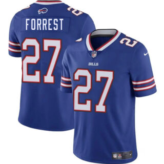 Men's Buffalo Bills #27 Darrick Forrest Blue 2025 Vapor Untouchable Limited Stitched Football Jersey