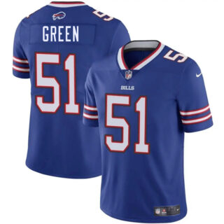 Men's Buffalo Bills #51 Kendrick Green Blue 2025 Vapor Untouchable Limited Stitched Football Jersey