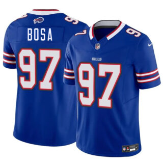 Men's Buffalo Bills #97 Joey Bosa Blue 2025 F.U.S.E. Vapor Untouchable Limited Stitched Football Jersey