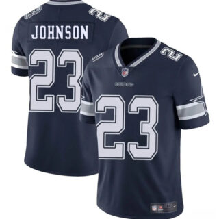 Men's Dallas Cowboys #23 Buddy Johnson Navy Blue 2025 Vapor Untouchable Limited Stitched Football Jersey