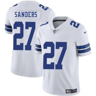 Men's Dallas Cowboys #27 Miles Sanders White 2025 Vapor Untouchable Limited Stitched Football Jersey
