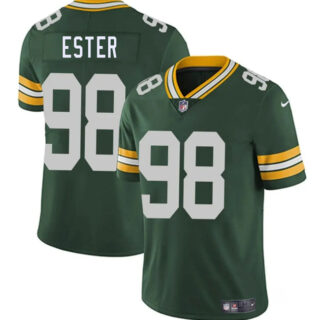 Men's Green Bay Packers #98 James Ester Green 2025 Vapor Untouchable Limited Stitched Jersey