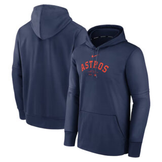 Men's Houston Astros Navy Collection Practice Performance Pullover H