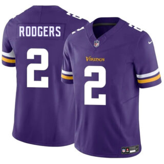 Men's Minnesota Vikings #2 Isaiah Rodgers Purple 2025 F.U.S.E. Vapor Untouchable Limited Stitched Jersey