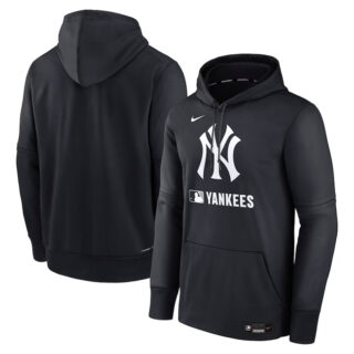 Men's New York Yankees Navy Collection Performance Pullover Hoodie